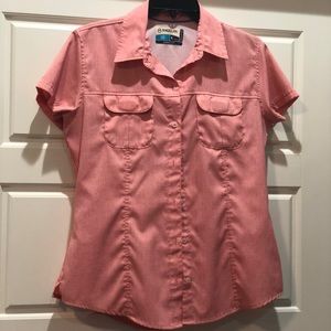 Coral Magellan Button Down Shirt